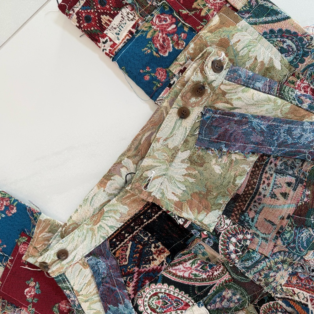 Mnml Multicolor Patchwork Pants - image 4